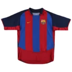 2003/04 Barcelona Ronaldinho #10 Retro Jersey Home - 图片 2