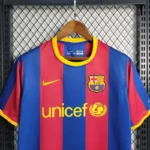 10-11 Retro Barcelona Messi Home Football Shirt - 图片 3