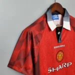 1996/98 Manchester United Retro Jersey Home - 图片 3