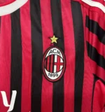 11-12 AC Milan Retro Jersey Home - 图片 6