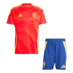 Spain Home Kit(Jersey+Shorts) Soccer Apparels Euro 2024