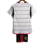 Kids CR Flamengo 2023/24 Away Jersey Kit - 图片 2