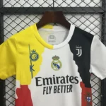 Cristiano Ronaldo Commemorative Edition Kids Kits Jersey+Shorts - 图片 3