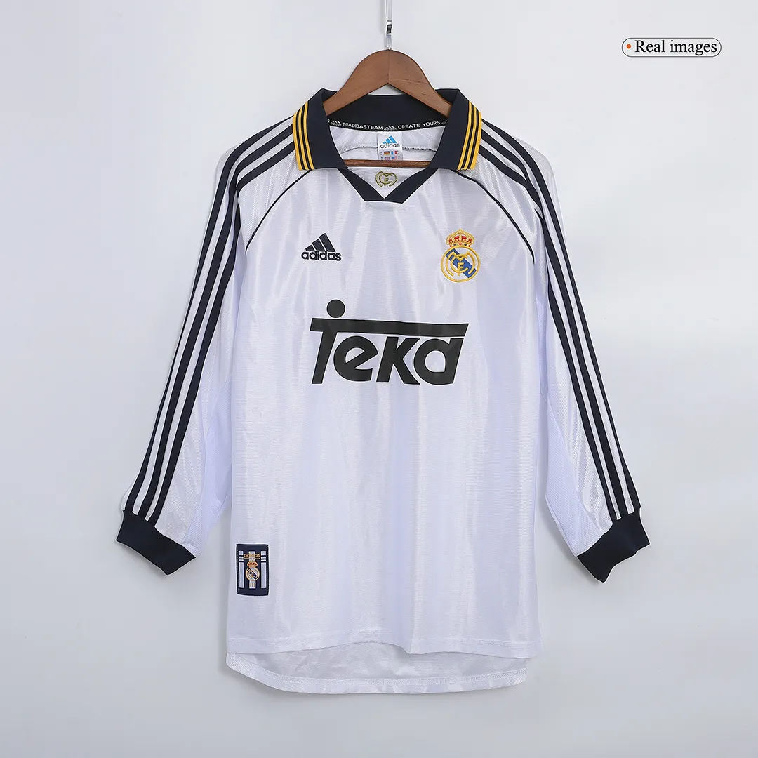 c45f032ae2.webp 1999/00 Real Madrid Retro Away Soccer Jersey Long Sleeve - 图片 1