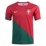 2022 Portugal Home Soccer Jersey Replica World Cup