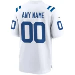 Men's Indianapolis Colts Nike White Custom Game Jersey - 图片 2