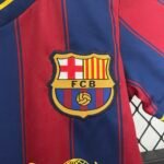 09-10 Barcelona Home Retro Kids Kit - 图片 5