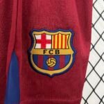 05-06 Barcelona Home Retro Kids Kits Football Jersey - 图片 6