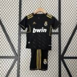Real Madrid 11-12 Away Retro Kids Kit Football Jersey - 图片 2