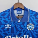 1991/93 Napoli Retro Jersey Home - 图片 3