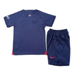 23-24  Kids PSG Home Whole Kit Jersey+Shorts+Socks - 图片 3