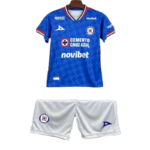 Cruz Azul soccer jersey Home Kids Kit 2025-26 Fan version