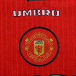 1996/97 Manchester United Retro Long Sleeve Jersey Home - 图片 3