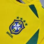 Brazil Retro Jersey Home World Cup 2002 - 图片 7