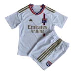 23-24 Kids Olympique Lyonnais Home Kit Jersey+Shorts - 图片 10
