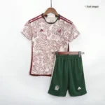 Mexico Kids World Cup 2022 Jersey Away Kit(Jersey+Shorts) - 图片 11