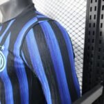Inter Milan Home Shirt SOccer Jersey Long Sleeve Player Version 25-26 - 图片 7