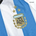 2022 Argentina World Cup Champion Edition 3 stars Home Jersey Player Version - 图片 5