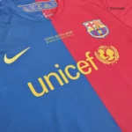 2008/09 Barcelona UCL Final Retro Home Long Sleeve Jersey - 图片 3