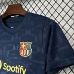 24-25 Barcelona 125th Anniversary Edition Kids Kits Youth Apparels Football Jersey - 图片 4