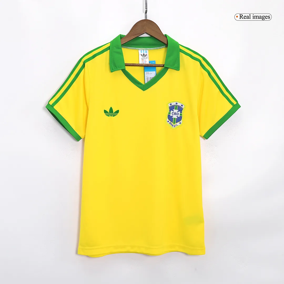 e027146fd8.webp Brazil Retro Home Jersey 1977 - 图片 1