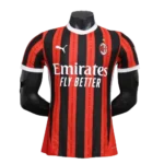 24-25 AC Milan Home Soccer Jersey Player Version
