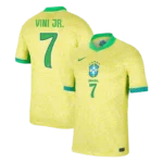 Brazil Home Jersey RODRYGO #10 VINI JR. #7 Copa America 2024 - 图片 2