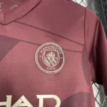24-25 Manchester City Third Away Kids Kit Jersey+Shorts - 图片 4