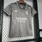 Real Madrid 24-25 Third Away Grey Kids Kits Jersey+Shorts - 图片 4
