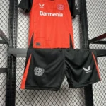 24-25 Bayer 04 Leverkusen Kids Kit Home Soccer Jersey - 图片 7