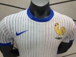 2024 France Away Jersey Player Version Euro - 图片 3