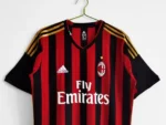 13-14 AC Milan Retro Jersey Home - 图片 8