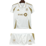 Los Angeles FC Away Kids Football Jersey Kit 2025-26 Fan Edition