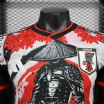 2024 Player Japan Nation Black Samurai Special Edition Soccer Shirt - 图片 3