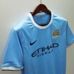 2013/14Manchester City Retro Home Jersey - 图片 7