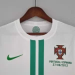2012 Portugal Retro Jersey Away Long Sleeve - 图片 5