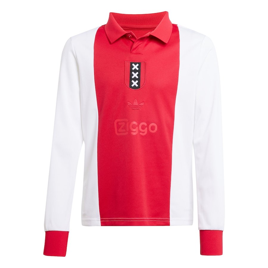ec0b93094b.jpg Adidas Ajax Jersey 125th Anniversary Shirt Long Sleeve 25-26 - 图片 1