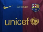 08-09 Barcelona Messi #10 UCL Final Retro Long Sleeve Home - 图片 8