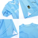 2023/24 Kids Manchester City Home Kit(Jersey+Short+Socks) - 图片 8