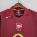 Arsenal Retro Long Sleeve Home Football Shirt 2005/2006 - 图片 3