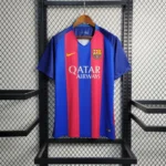 16-17 Barcelona Home Retro Jersey - 图片 12