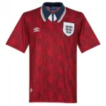 1994 England Retro Soccer Jersey Away Replica