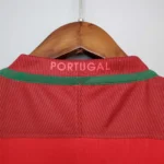 2016 Portugal Retro Jersey Home Euro Cup - 图片 8