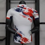 24/225 PSG Away Player version white red yellow blue Soccer Jersey - 图片 4
