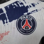 24/225 PSG Away Player version white red yellow blue Soccer Jersey - 图片 6