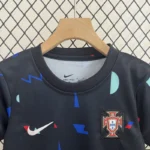 2024 Portugal Grey Training Kid Kits Youth Apparels Sport Jersey - 图片 4