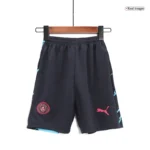 2023/24 Kids Manchester City Third Away Kit Jersey+Shorts - 图片 5