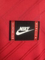 Arsenal Retro Long Sleeve Home Football Shirt 1996-1997 - 图片 6