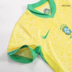Kids Brazil Custom Home Full Soccer Kits 2024 - 图片 7