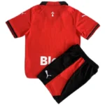 23-24 Kids Stade Rennais Home Kit Jersey+Short - 图片 2